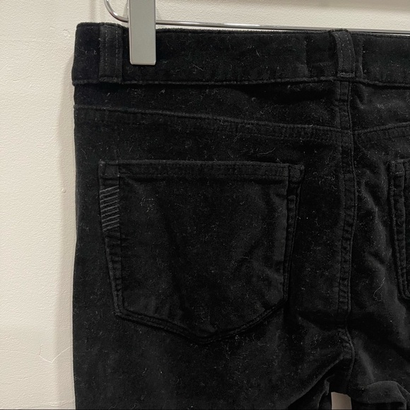 Paige Verdugo Ultra Skinny Jeans Pants Black Overdue Corduroy 28 - Picture 6 of 9
